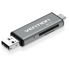 Vention USB2.0 Multi-function Card Reader Gray memóriakártya