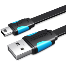 Vention USB2.0 to miniUSB Cable 1.5m Black kábel és adapter