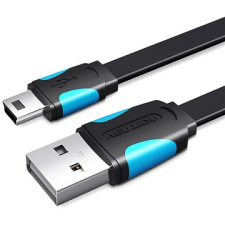 Vention USB2.0 to miniUSB Cable 1m Black kábel és adapter