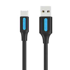 Vention USB 2.0 A és USB-C 3A kábel Vention COKBH 2m Fekete kábel és adapter