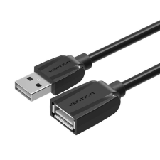 Vention USB 2.0 hosszabító kábel 5m fekete (VAS-A44-B500) (VAS-A44-B500) kábel és adapter