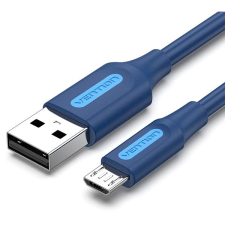 Vention USB 2.0 to Micro USB 2A Cable 1m Deep Blue kábel és adapter