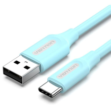 Vention USB 2.0 to USB-C 3A Cable 1.5m Light Blue kábel és adapter