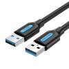 Vention USB 3.0 A kábel 0,5m fekete (CONBD) (CONBD)