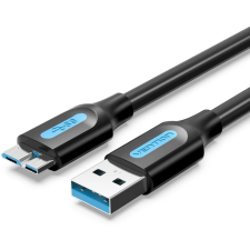 Vention usb-a 3.0/m - micro usb-b, ( pvc,fekete), 1m, kábel kábel és adapter