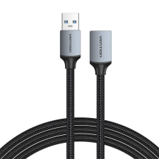 Vention USB-A apa - USB-A anya kábel 3m fekete (CBLHI) (CBLHI) kábel és adapter