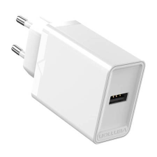 Vention USB-A hálózati töltő 2.4A fehér (FAAW0-EU) (FAAW0-EU) mobiltelefon kellék