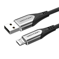 Vention USB-A - MicroUSB kábel 1m fekete (COAHF) kábel és adapter