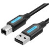 Vention USB-A - USB-B 10m Printer Cable Black COQBL