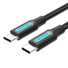 Vention USB-C 2.0 Cable Vention COSBG 1.5m Black PVC kábel és adapter