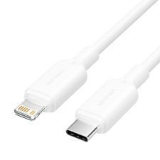 Vention USB-C 2.0 -> Lightning, (3A, fehér) 1m, kábel kábel és adapter