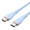 Vention usb-c 2.0/m - usb-c 2.0/m, (5a,szilikon,kék), 1,5m, kábel