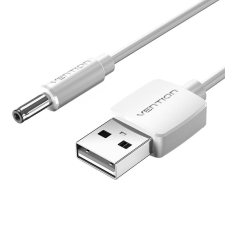 Vention USB - DC 3.5x1.35 kábel, 1.5m fehér (CEXWG) kábel és adapter