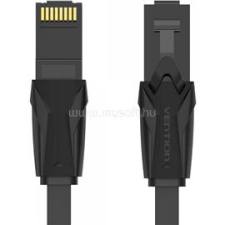 Vention UTP Patch Cat.6, lapos 3m, kábel (fekete) (IBABI) kábel és adapter