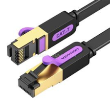 Vention UTP Patch Cat.7 lapos 3m kábel (fekete) (ICABI) kábel és adapter