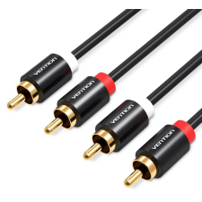 Vention VAB-R06-B150 2x RCA apa - 2x RCA apa Kábel (1.5m) kábel és adapter