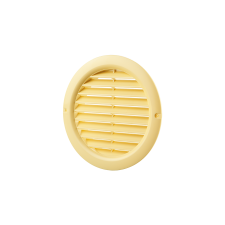 VENTS Műanyag bézs szellőzőrács rovarhálóval 125mm hűtés, fűtés szerelvény