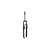 VENTURA 28-as teleszkóp 1 1/8 colos menetes nyakkal (28,6x240 mm), 50 mm rugóút, fekete
