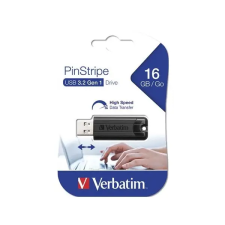 Verbatim 16 GB Pendrive 3.2  PinStripe (fekete) (UV16GPF3) pendrive