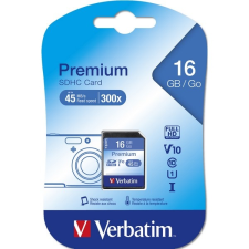 Verbatim 16GB Class10 SDHC memóriakártya memóriakártya
