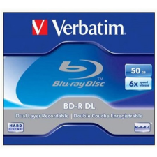 Verbatim 43736 írható Blu-Ray lemez BD-R 50 GB 1 dB írható és újraírható média