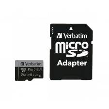 Verbatim 47046 memóriakártya 512 GB MicroSDXC UHS-I Class 10 (47046) memóriakártya