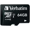 Verbatim 64GB microSDXC memóriakártya Verbatim + adapter (Class 10) (44084)