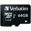 Verbatim 64GB microSDXC memóriakártya Verbatim + adapter (Class 10) (44084) (44084)