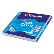 Verbatim 80'/700MB 52x CD lemez Crystal (AZO) (023942433279) írható és újraírható média