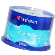 Verbatim 80'/700MB 52x CD lemez hengeres 50db/cs (verbatimcd) írható és újraírható média