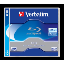 Verbatim BD-R Blu-Ray SL lemez 25 GB 6x, normál tokban egyéb film