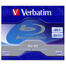 Verbatim BD-RE Blu-Ray 25GB, 1-2x, újraírható, normál tokban írható és újraírható média