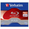 Verbatim BD-RE BluRay lemez, kétrétegű, újraírható, 50GB, 2x, 1db, normál tok, VERBATIM