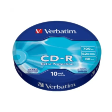 Verbatim CD-R 700MB 52X EXTRA PROT. SPx10 optikai kereső