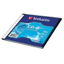 Verbatim CD-R lemez, 700MB, 52x, vékony tok, VERBATIM "DataLife" írható és újraírható média