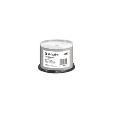 Verbatim CD-R  Verbatim 700MB 50pcs Spindel DL+ White Printable (43745) írható és újraírható média