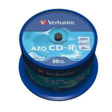 Verbatim CD-R Verbatim 700MB 52x 50db/henger 43343 írható és újraírható média