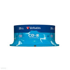 Verbatim CD-R Verbatim 700MB 52x (DataLife) 25db/henger 43432 írható és újraírható média