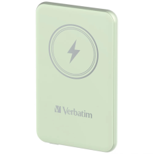 Verbatim Charge n Go Vezeték nélküli mágneses powerbank 5000mAh világoszöld power bank