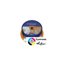 Verbatim DVD-R 4.7GB 16x DVD lemez 25db/henger írható és újraírható média