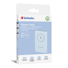 Verbatim MAG Charge 'n' Go Power Bank 5000mAh - Kék power bank