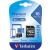 Verbatim Memóriakártya, microSDHC, 16GB, CL10/U1, 45/10 MB/s, adapter, VERBATIM, "Premium"