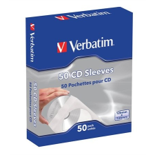 Verbatim Papír CD/DVD boríték, ablakos, öntapadó füllel, fehér boríték