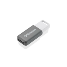 Verbatim Pendrive, 128GB, USB 2.0, VERBATIM "Databar", szürke pendrive