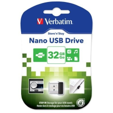 Verbatim Pendrive, 32GB, USB 2.0, 10/3MB/sec, VERBATIM &quot;Nano&quot; pendrive