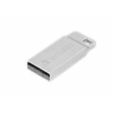 Verbatim Pendrive, 32GB, USB 2.0, VERBATIM "Executive Metal", ezüst pendrive