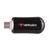 Verbatim Pendrive, 512GB, USB-C 3.2 Gen1, VERBATIM "Plectra", fekete