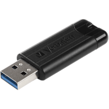 Verbatim Pinstripe pendrive 32Gb, fekete (49317) pendrive