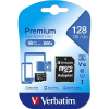Verbatim Premium microSDXC 128GB UHS-I V10 U1 + SD adapter