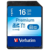 Verbatim Premium SDHC 16GB UHS-I V10 U1